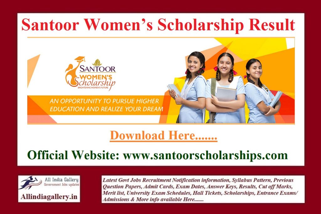 Santoor Scholarship