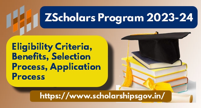 ZScholars Program 2023-24