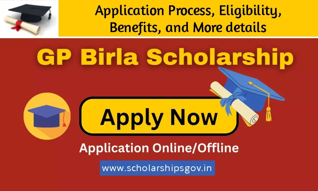 GP Birla Scholarship