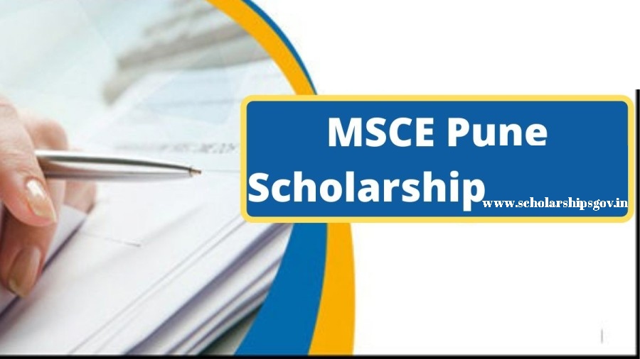 WWW.Mscepune.In Scholarship 2024