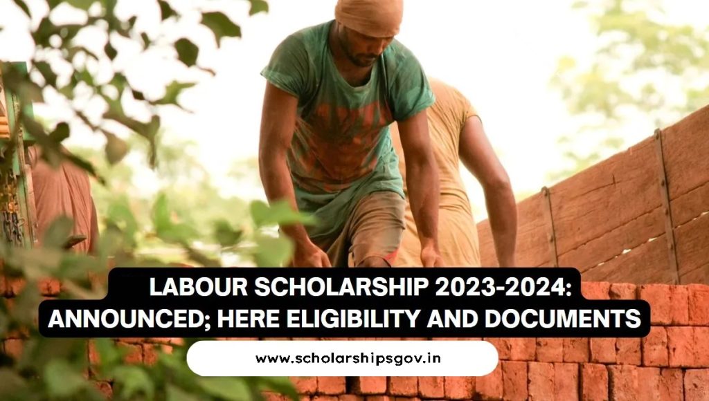 Labour Scholarship 2024