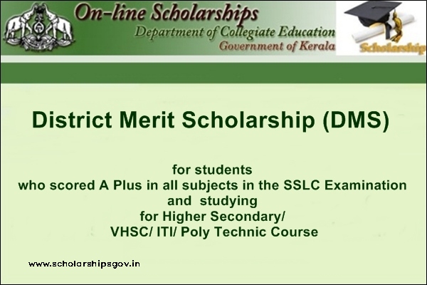 District Merit Scholarship 2024