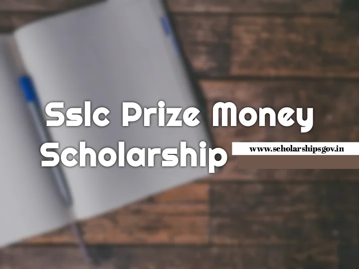 Prize Money Scholarship 2024